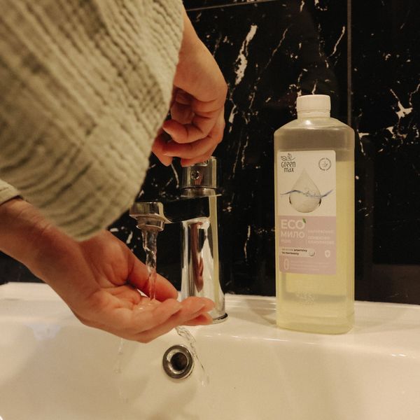 Екомило рідке оливково-ланолінове  ecosoap_refill фото