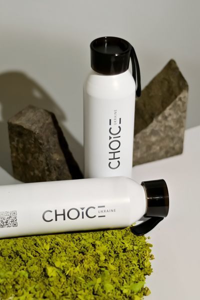 Пляшка CHOICE Ukraine: Нова. Стильна. Твоя. bottle фото
